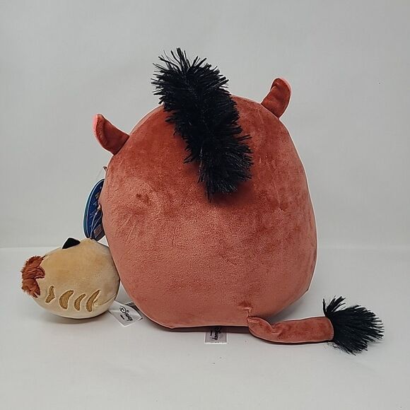 Squishmallows Disney Pumba and Timon  Combo The Lion King Brown - Picture 3 of 4